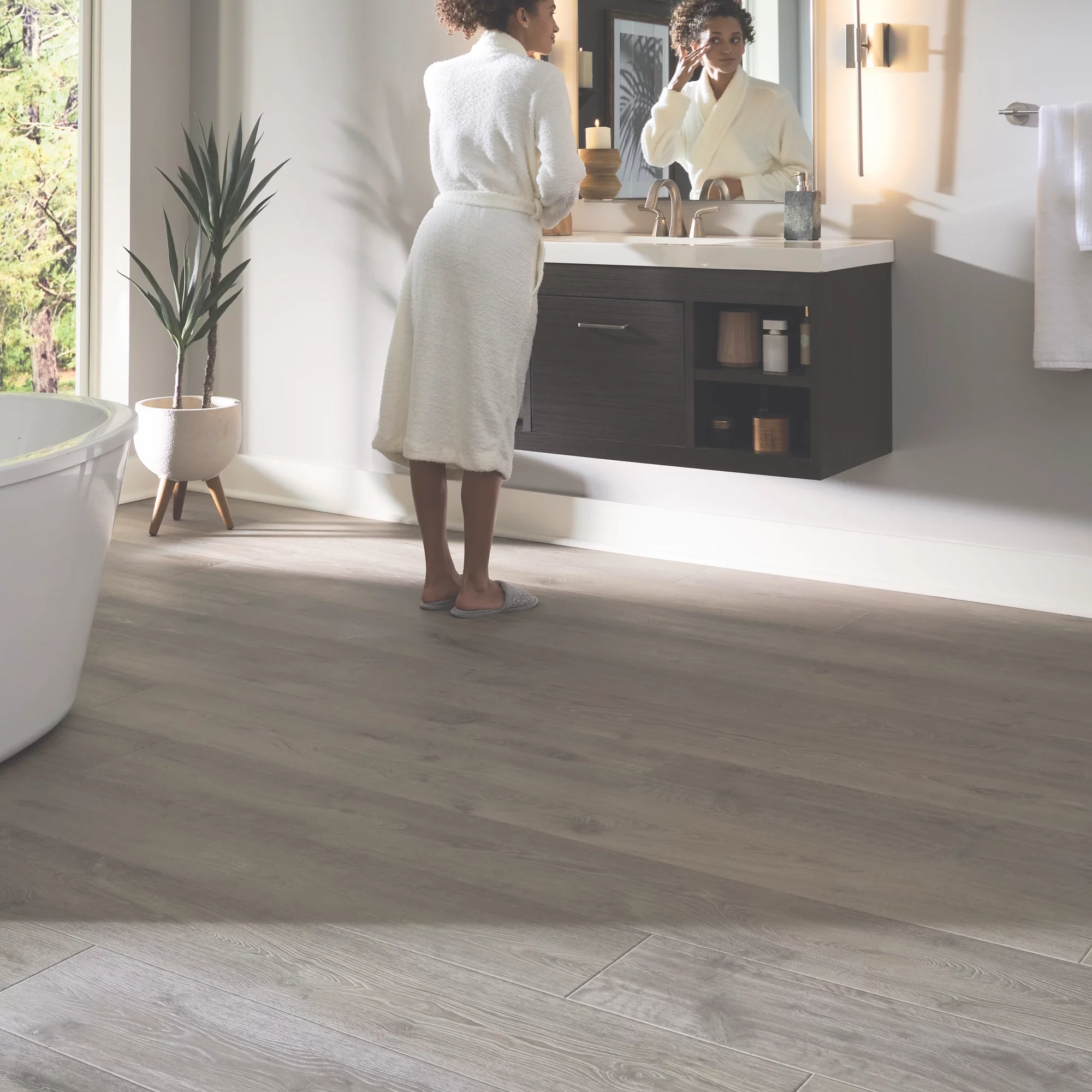 Washroom flooring